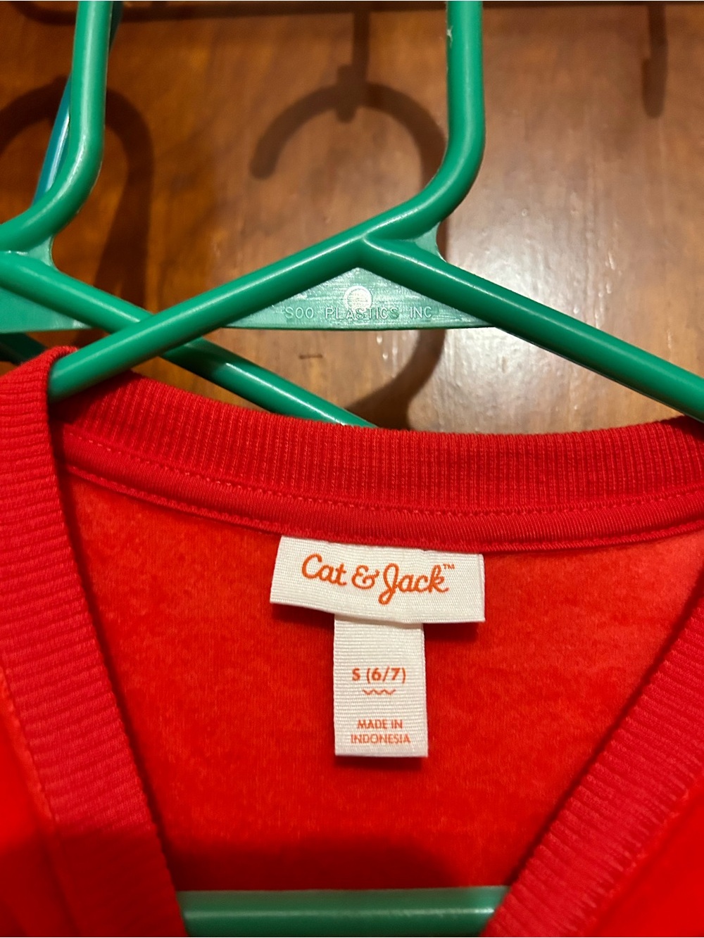 NWT Lot of 3 Outfits -Cat & Jack Red Kids' Crewneck Top